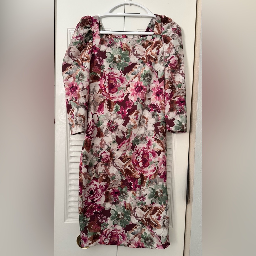 Floral Long Sleeve Dress